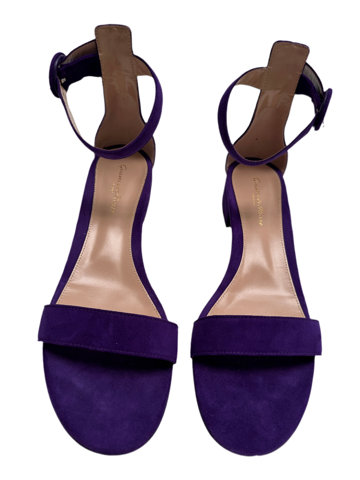 Gianvito Rossi purple heeled sandal - size 39