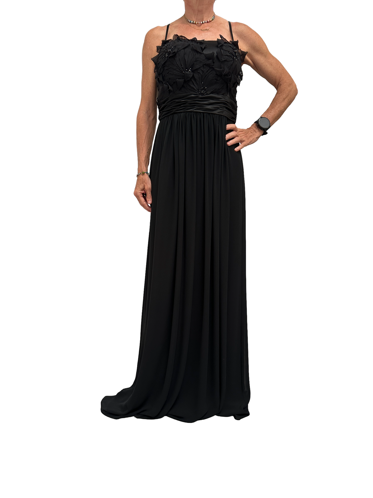Max and Cleo long black dress - size 36