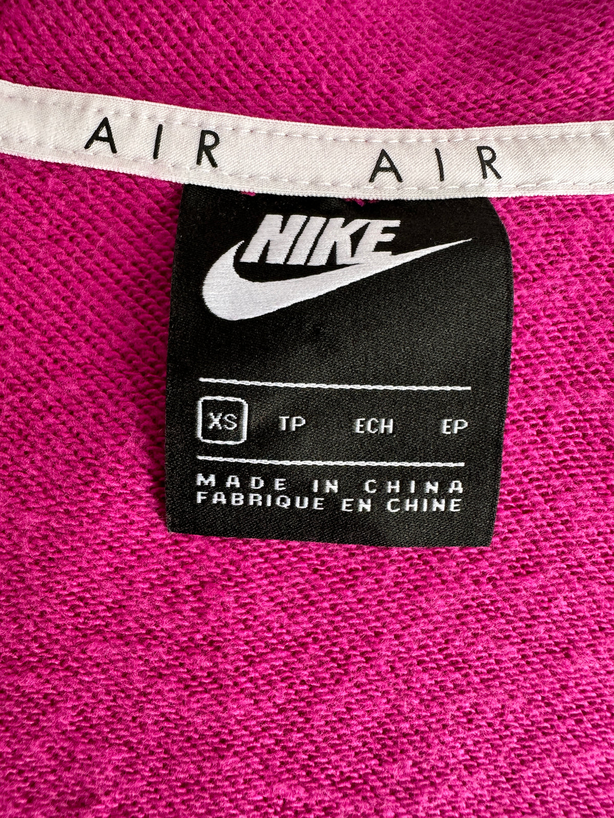 Nike pink hoodie - size 34