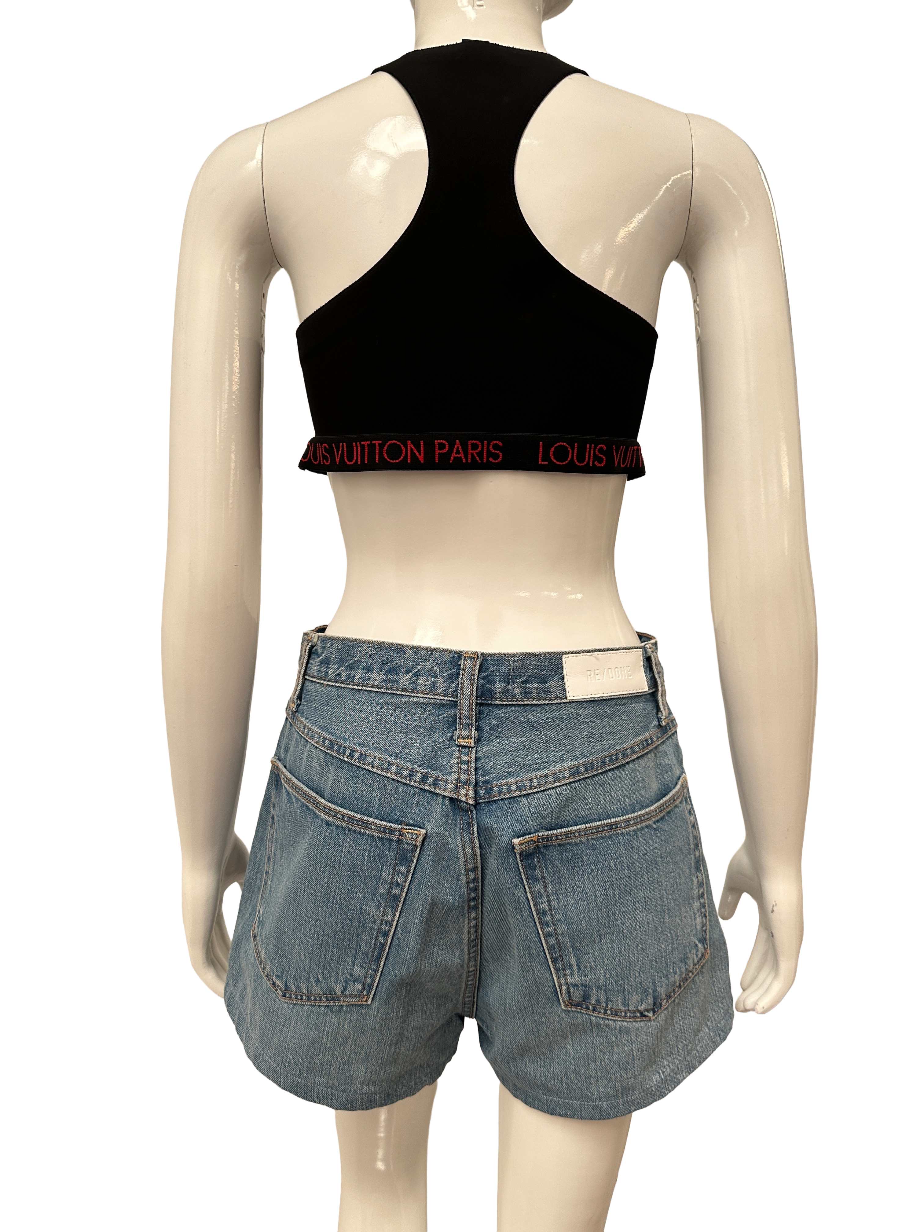 Re/Done hight rise denim short - size 27