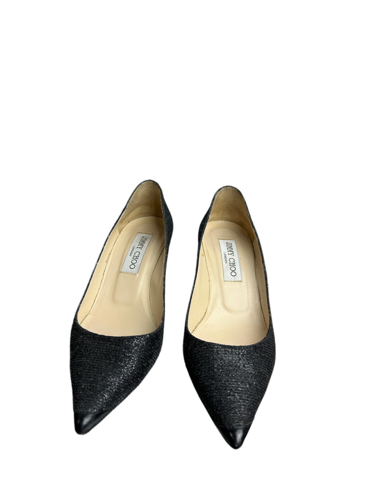 Jimmy Choo Romy 60 dusty glitter pumps - size 36