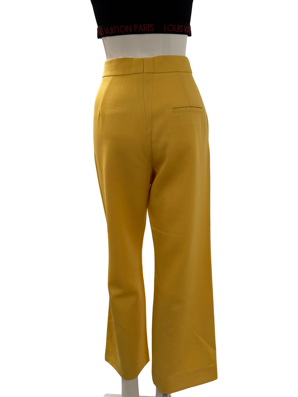 Celine yellow wool tailored pants - size 40