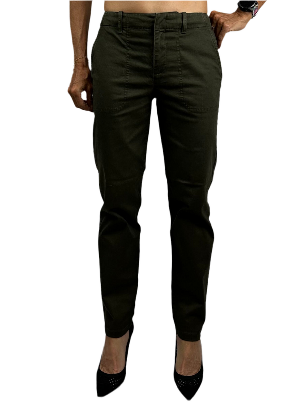 Comptoir des cotonniers khaki pants - size 34