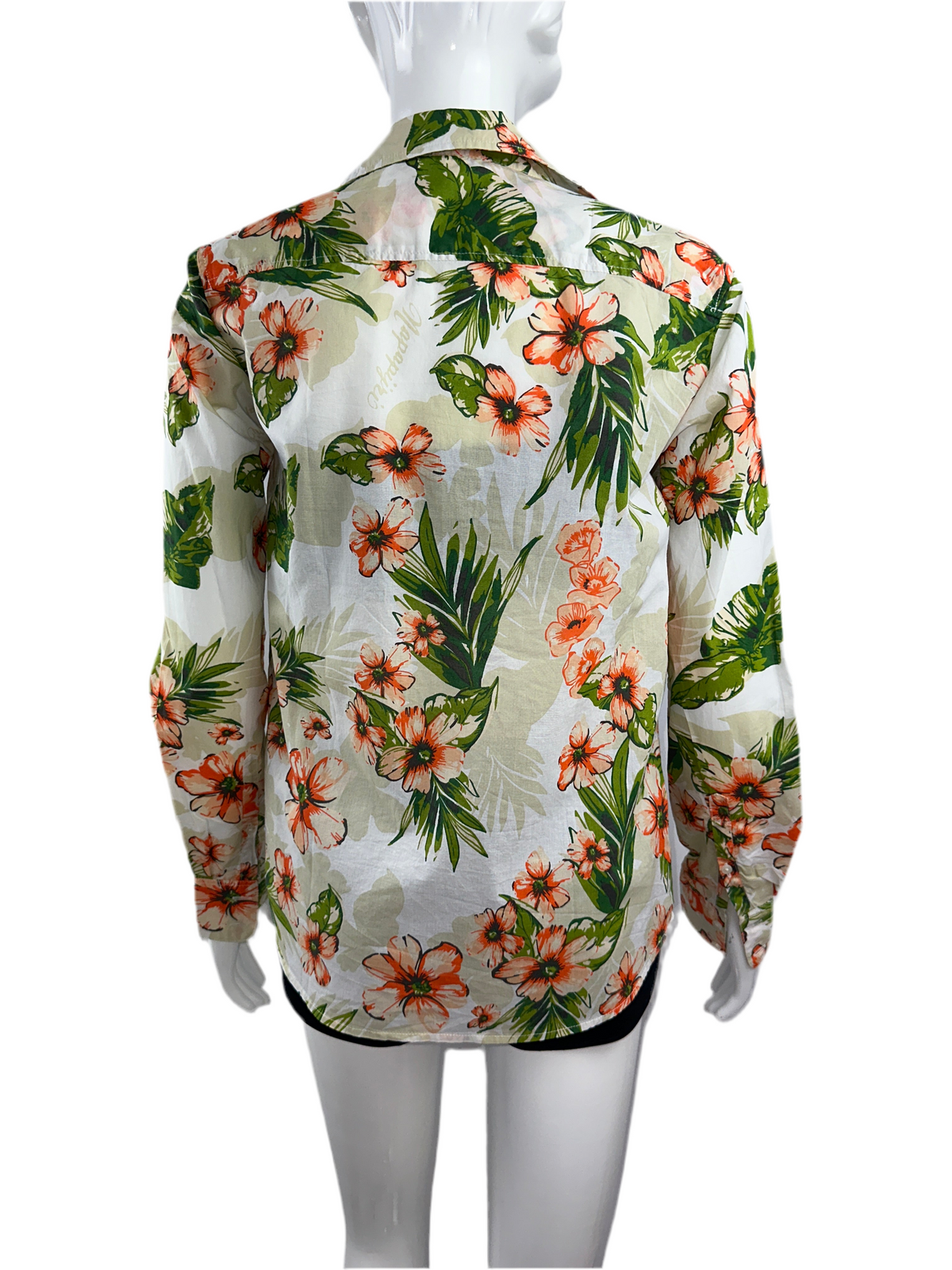 Napapijri white Hawaiian shirt - size 36