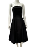 Naf Naf black strapless cocktail dress - size 38