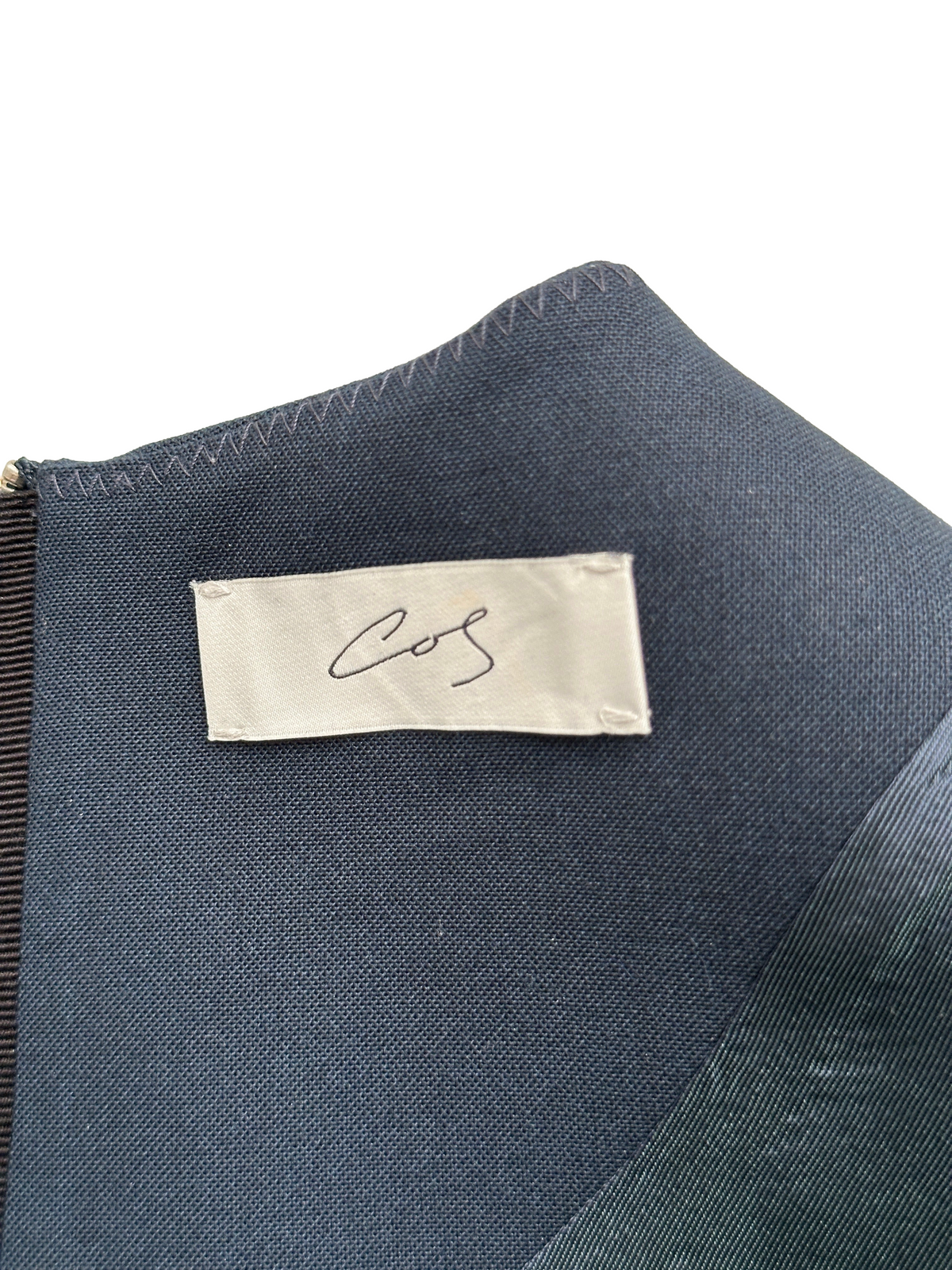 COS navy blue dress - size 40