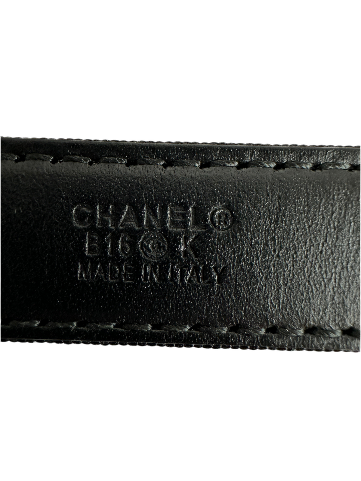 Chanel leather women belt with strass (modified for tiny waist up to 70cm )