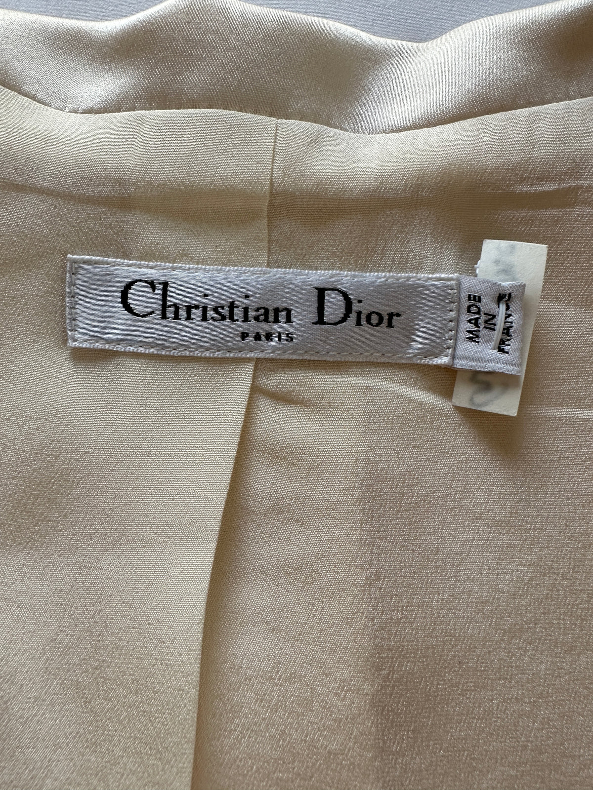 Dior beige jumpsuit - size 36