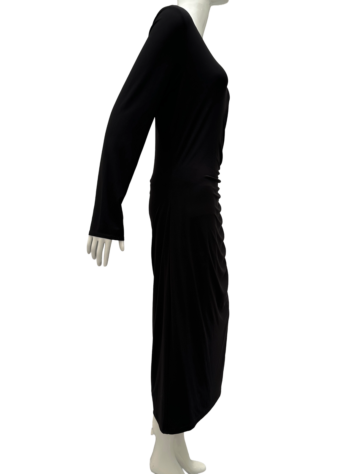 Anne Klein black and gold dress - size 40