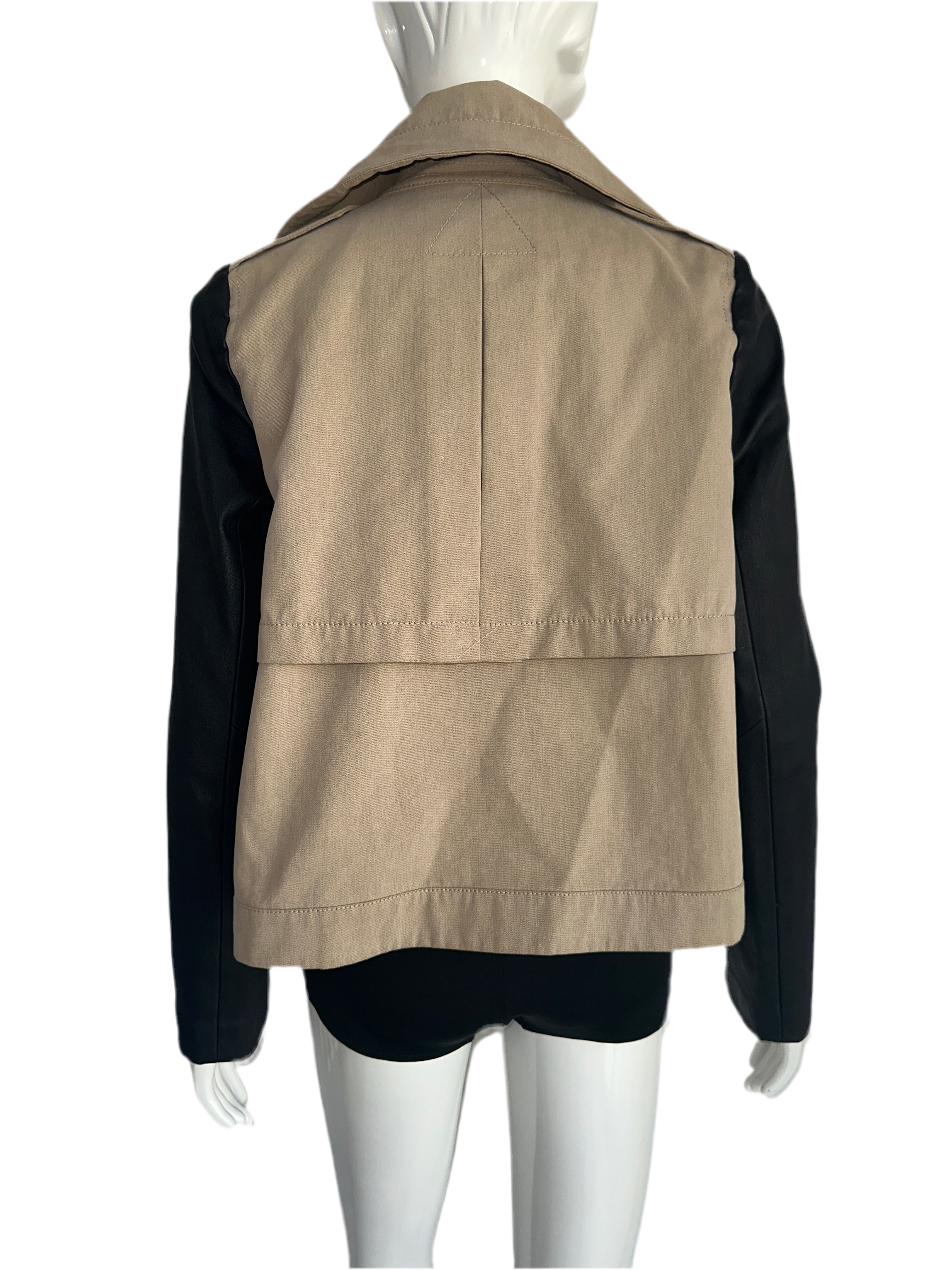 Rachel Zoe bi-material jacket - size 40