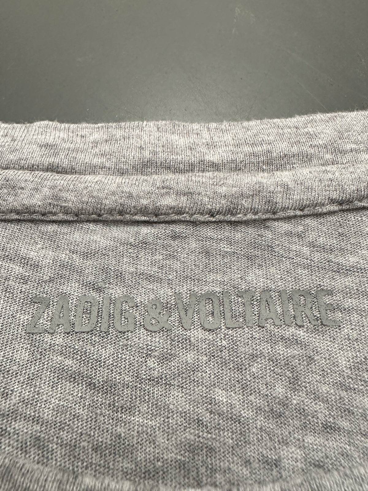 Zadig & Voltaire grey tee shirt - size 38