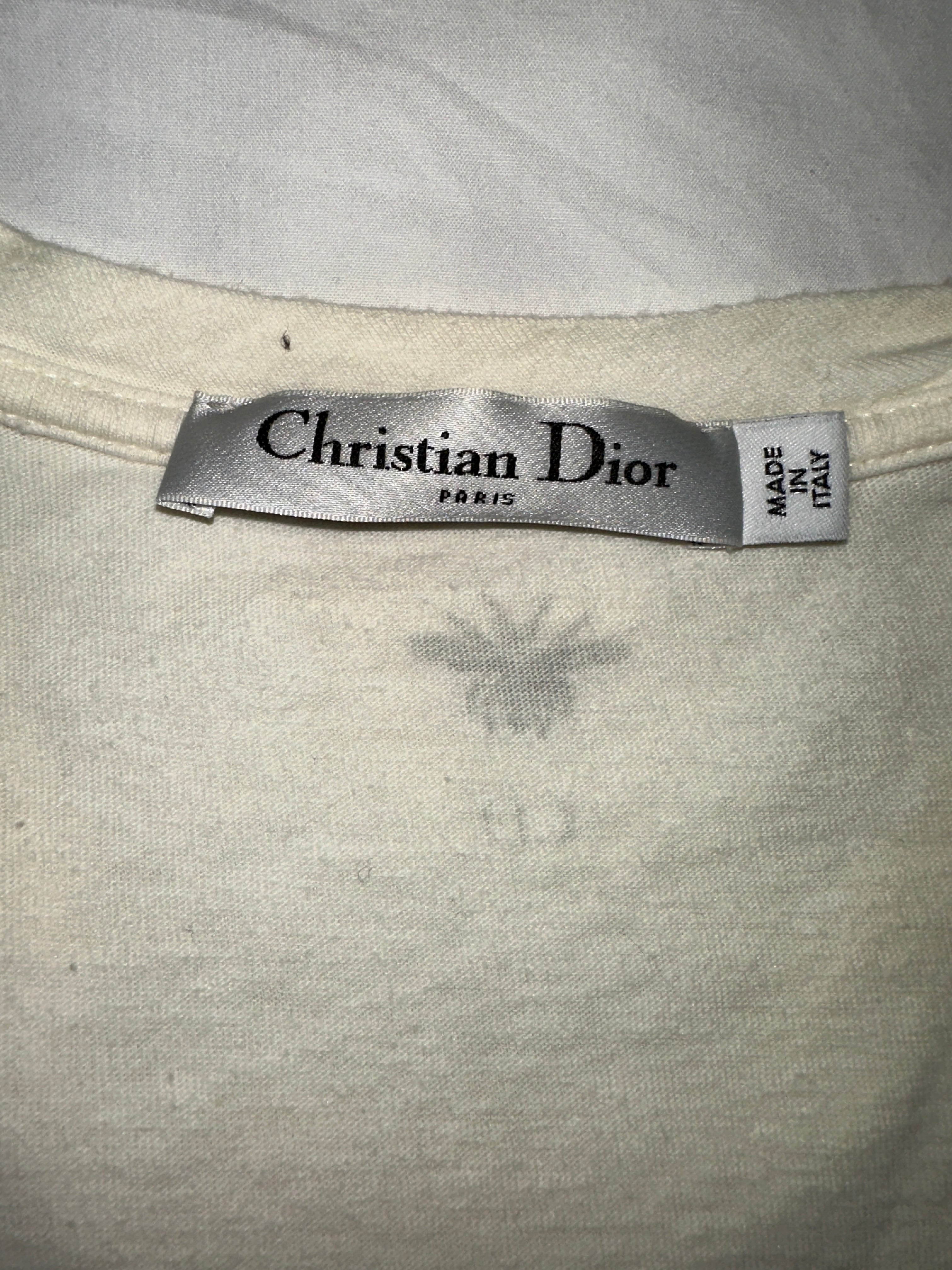 Dior tee shirt “ouvre les yeux” - size 36