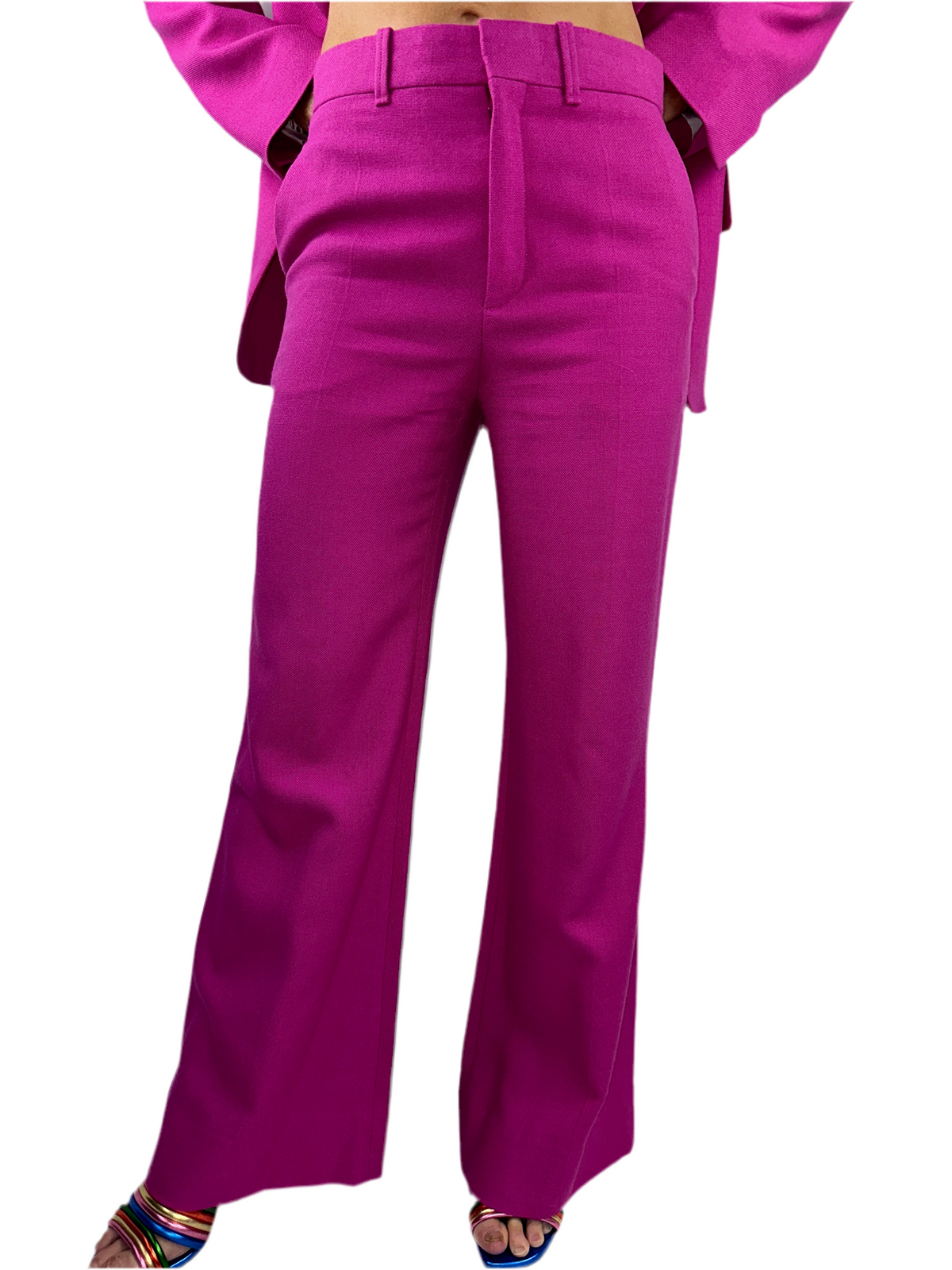 Chloe pink suit pants - size 34