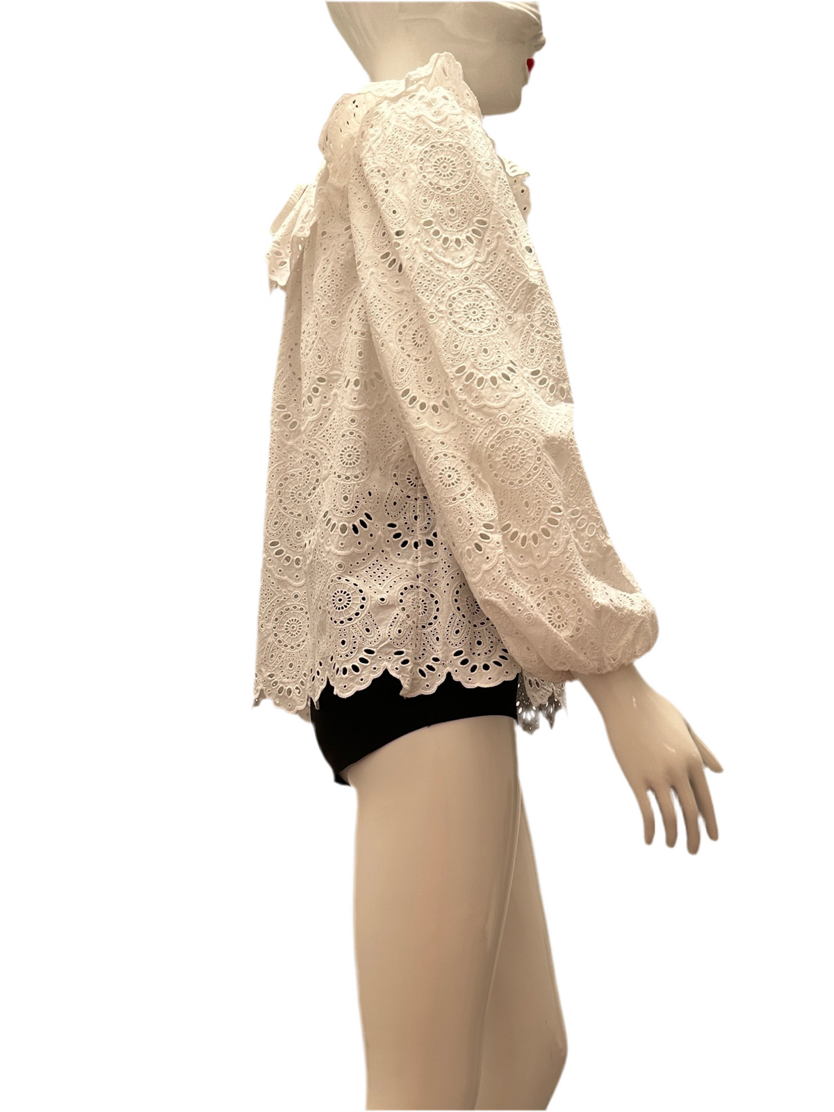 Ulla Johnson white lace blouse - size 40