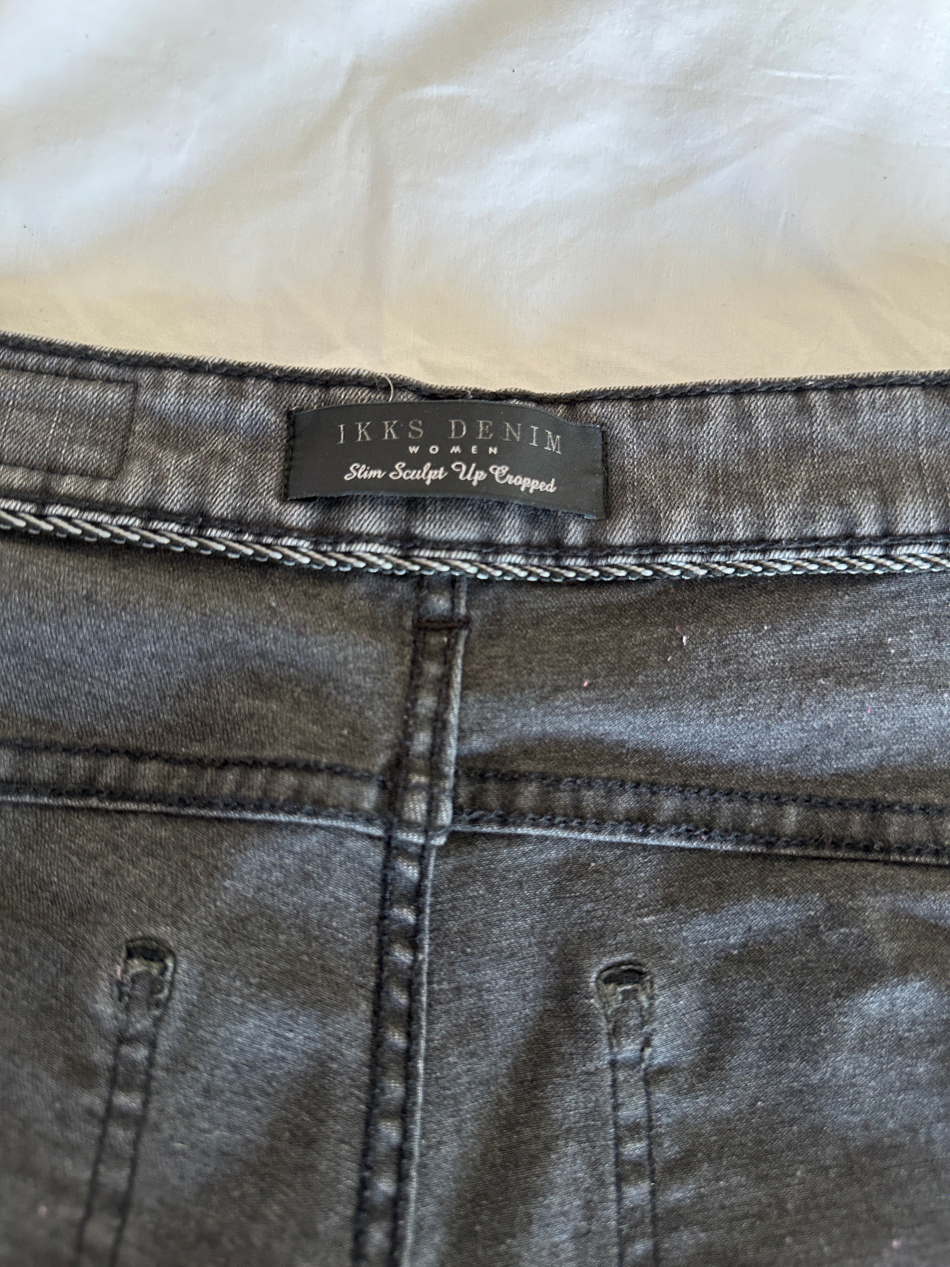 IKKS black grey pants - size 34