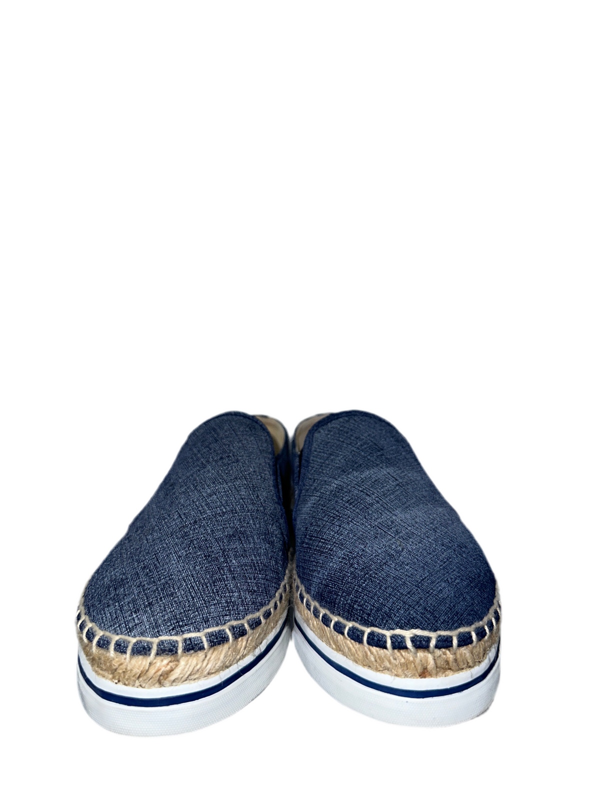 Jimmy Choo dawn denim leather espadrilles - size 36