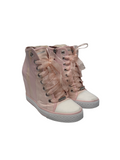 DKNY pink wedge sneakers - size 38.5