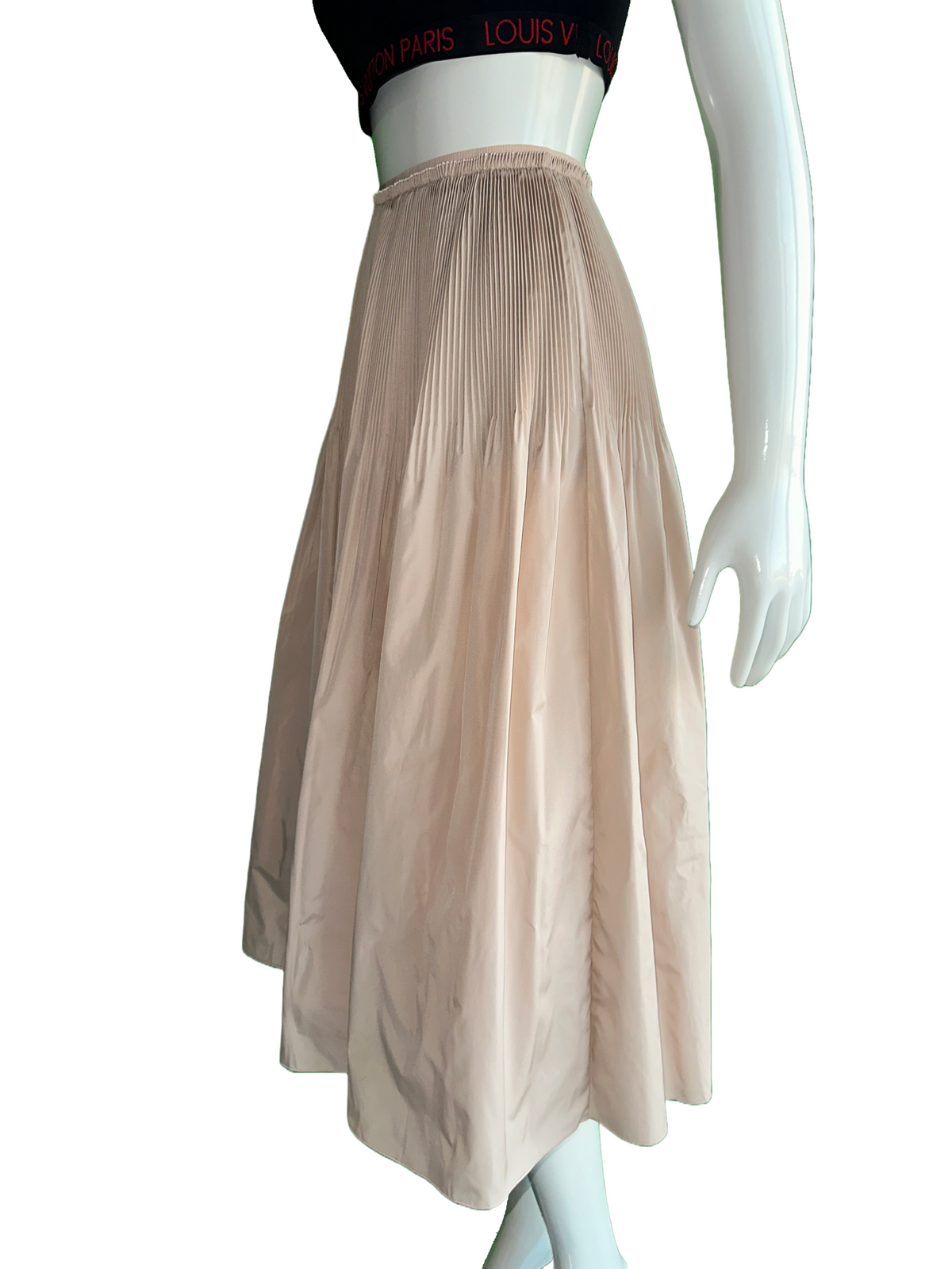 Red Valentino pale pink long skirt - size 36