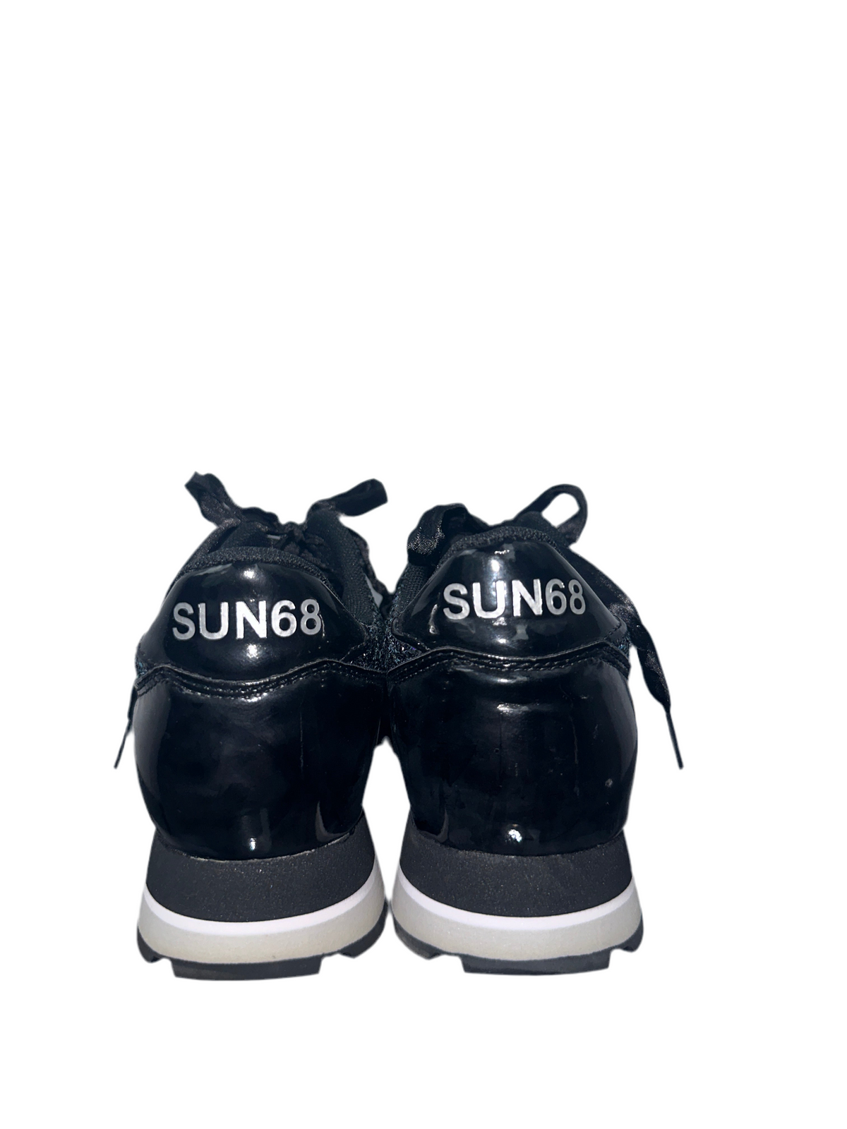 Sun 67 sneakers black glitter - size 37