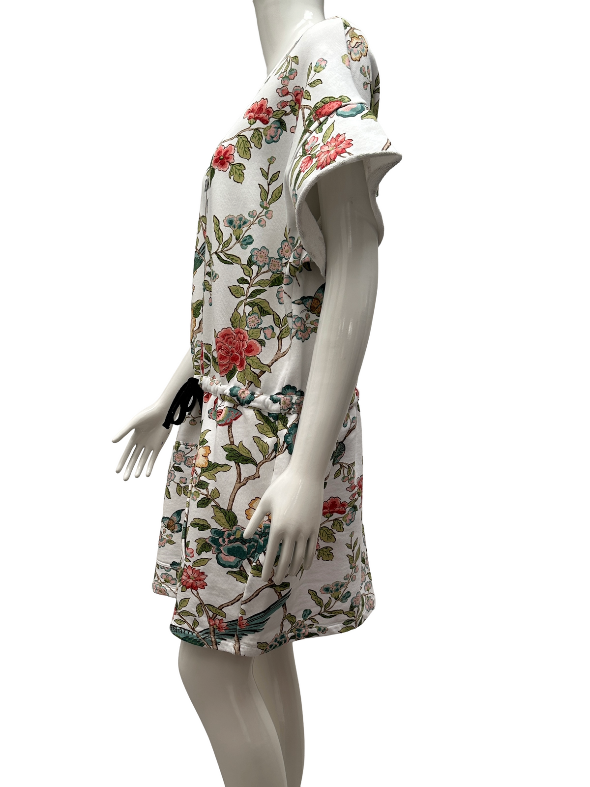 Red Valentino sweater dress with floral details - size 36