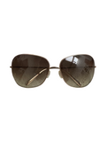 Oliver Peoples gold aviator sunglasses