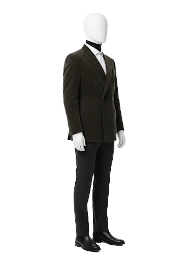 Dolce & Gabbana corduroy double-breasted blazer - size L