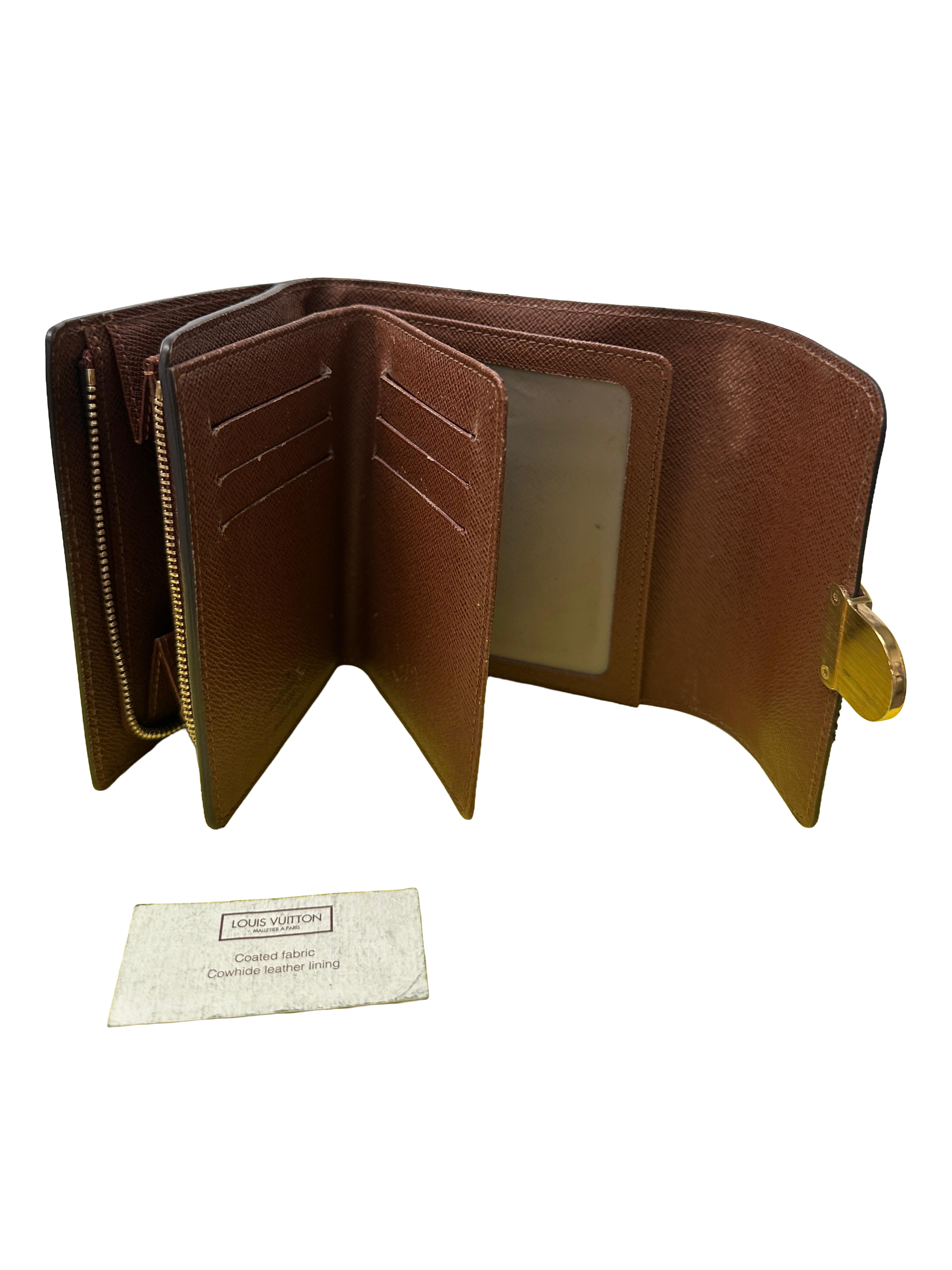 Louis Vuitton Joey monogram wallet