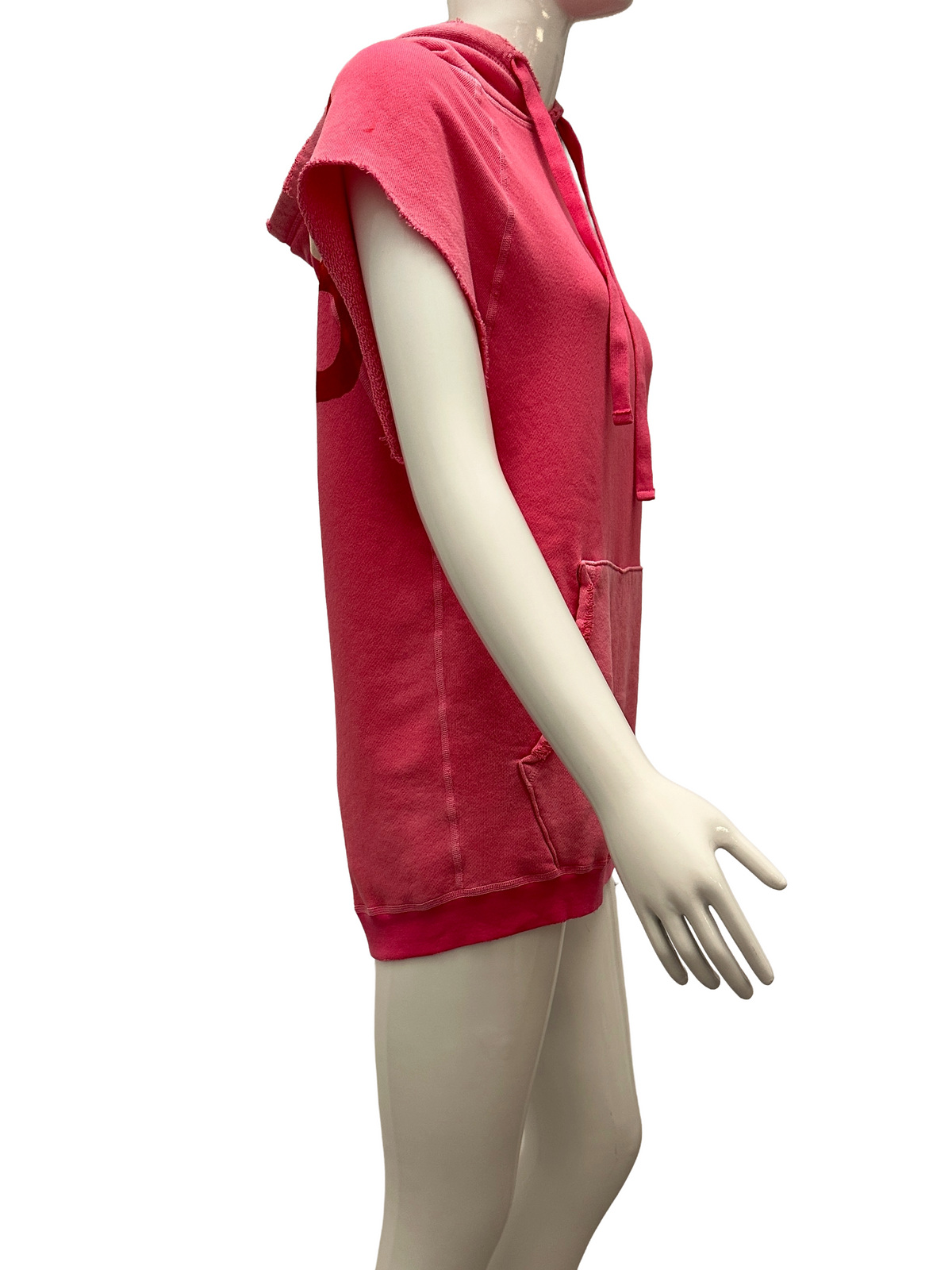 Free City pink sleeveless sweater - size 38