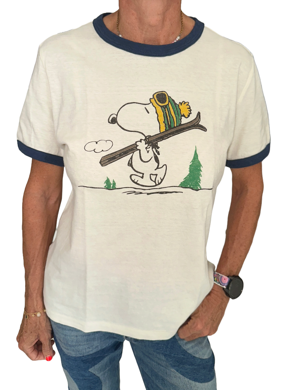 Re/Done snoopy tee shirt - size 38