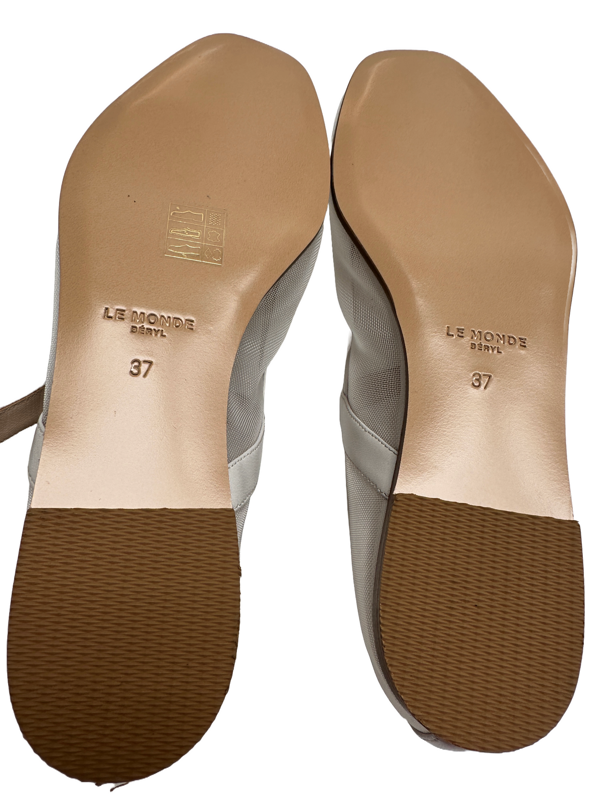 Le Monde Béryl white Mary Jane - size 37