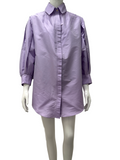 Hanane Hotait X Soraya Bakhtiar purple Mia blouse - size 38
