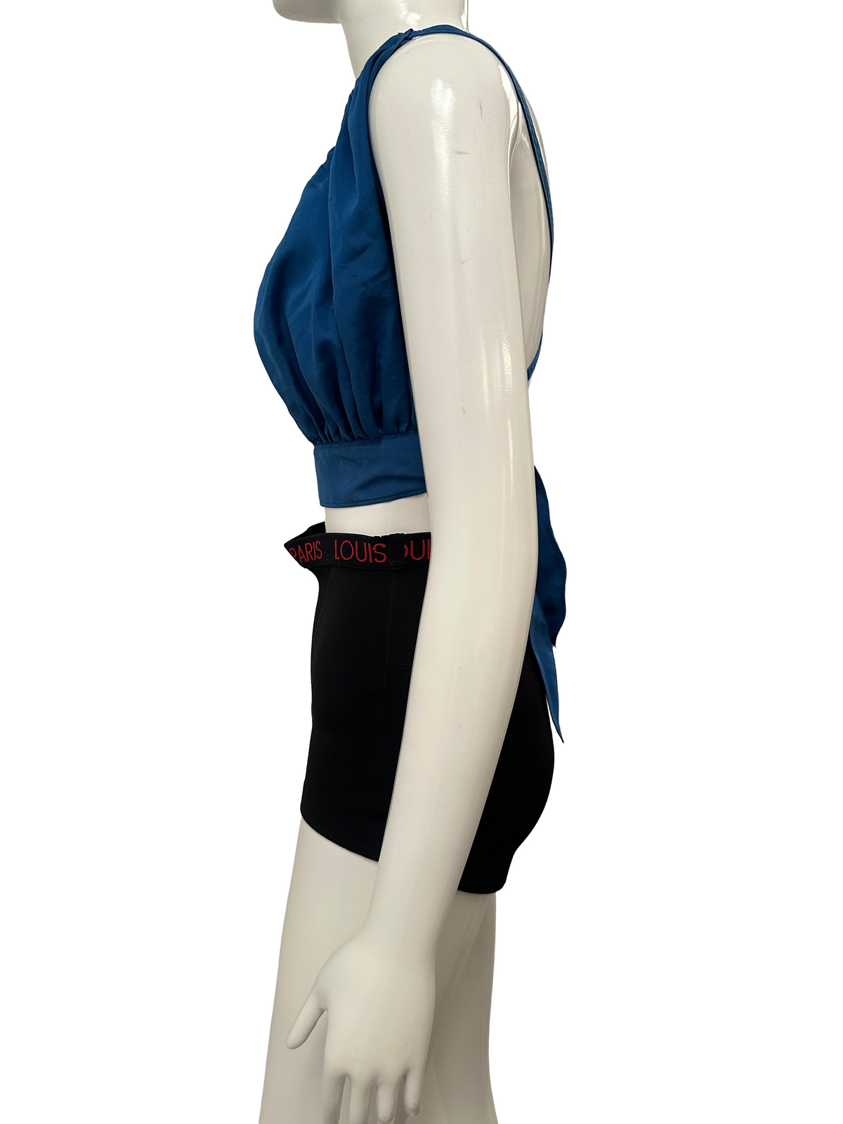 Yves Saint Laurent blue croc top - size 36