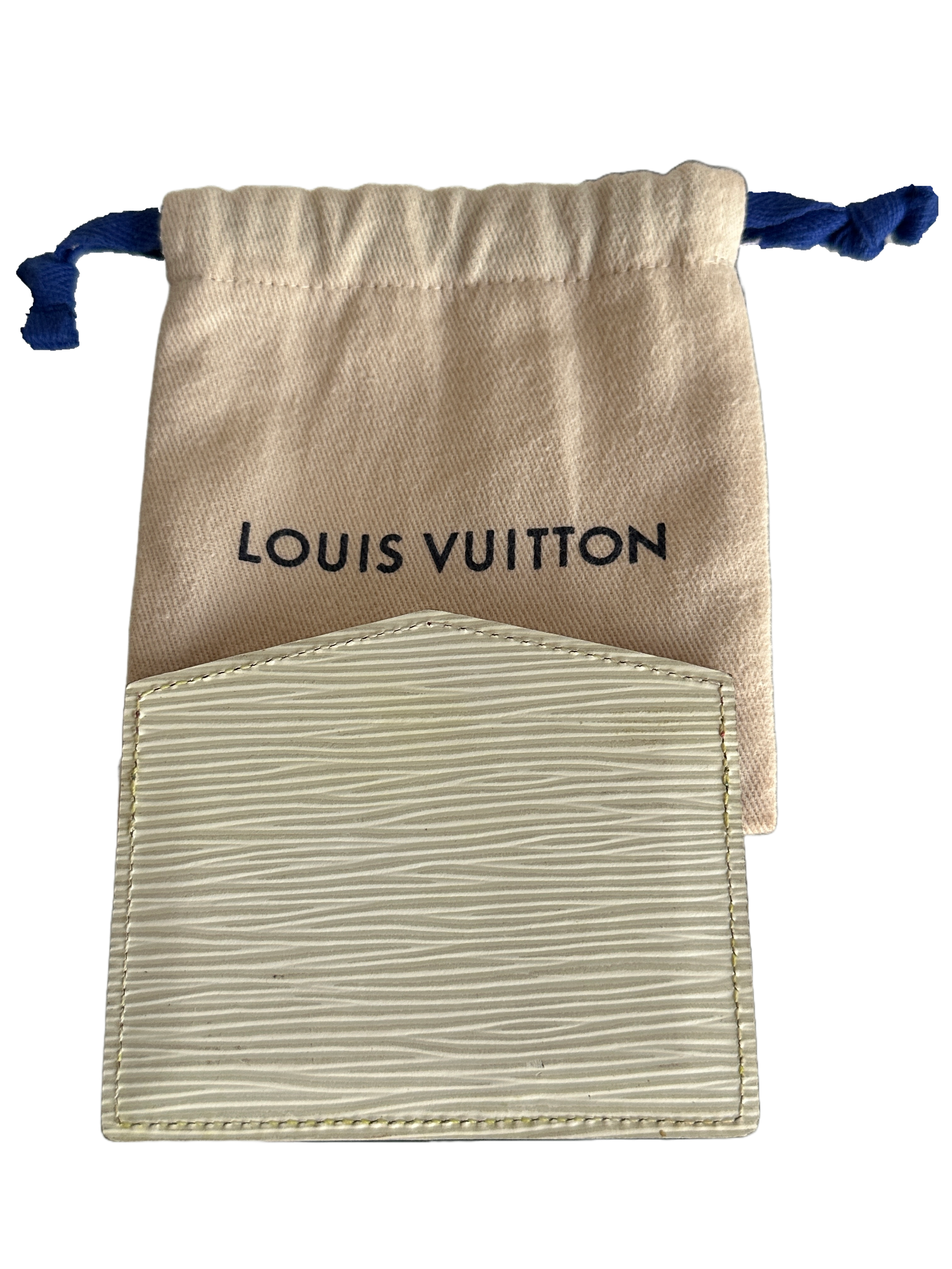 Louis Vuitton Epi tribal mask card holder leather