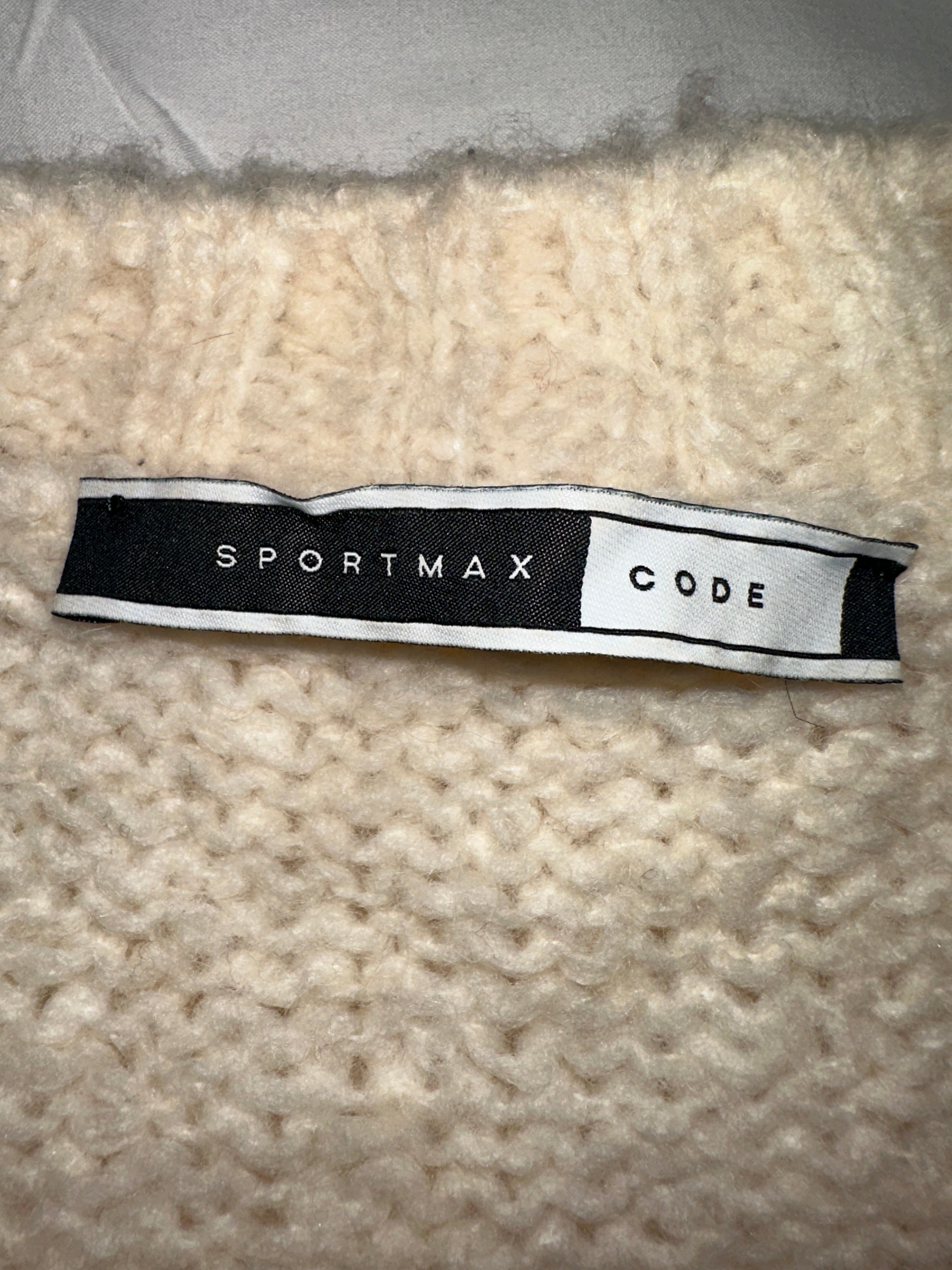 SportMax Code sweater off white - size 36