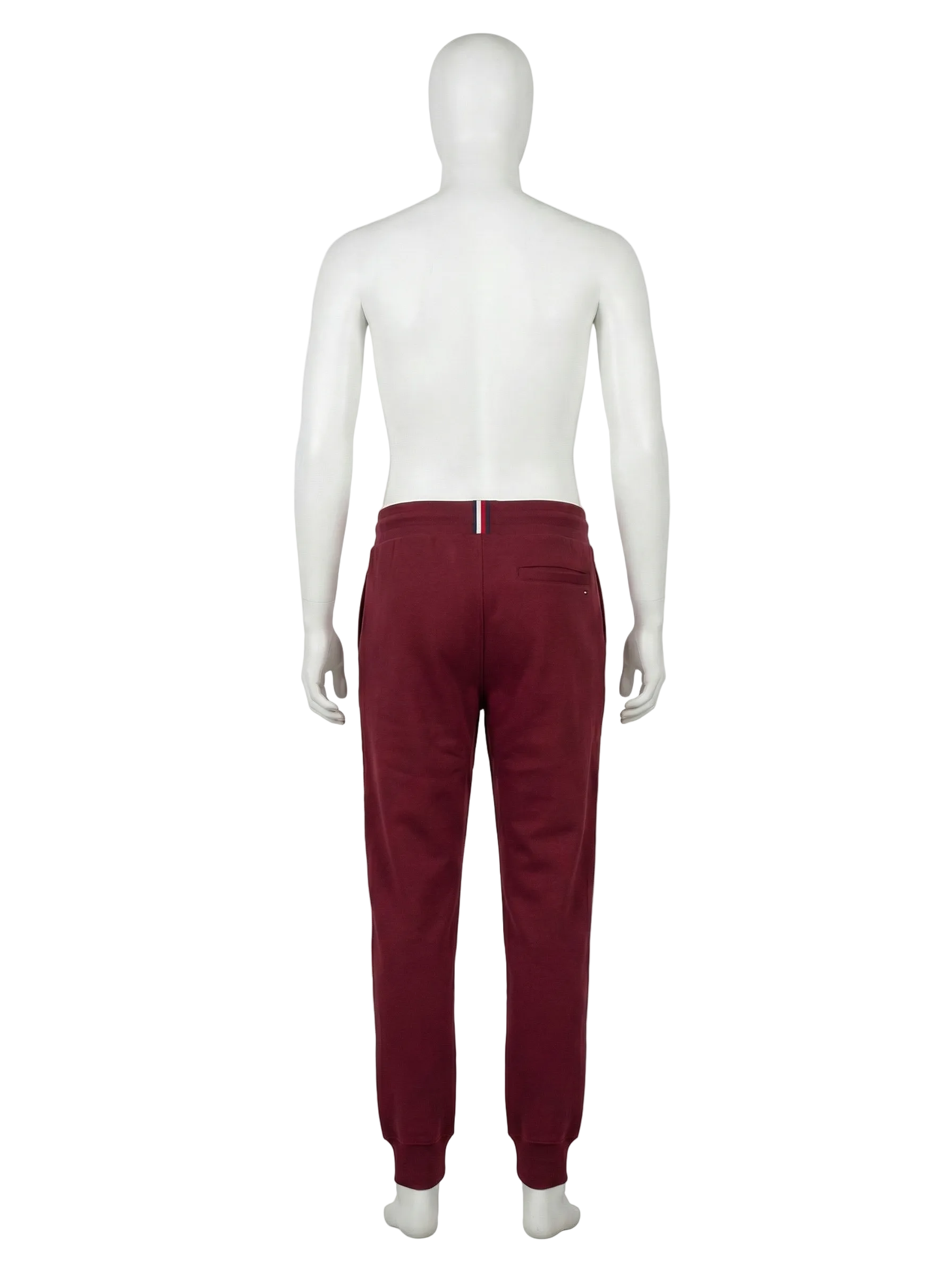 Tommy Hilfiger burgundy logo jogger pants - size M