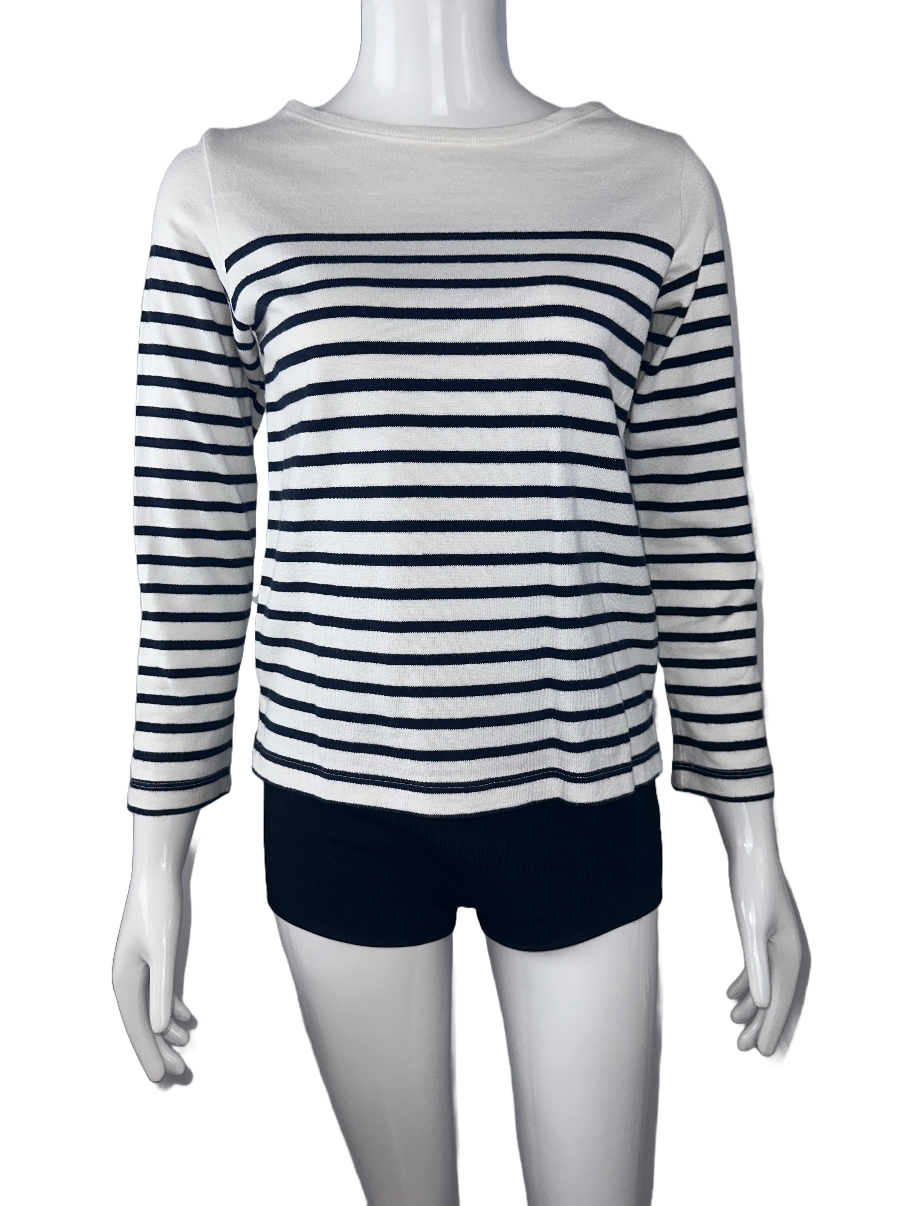 Petit Bateau white and black sailor - size 32