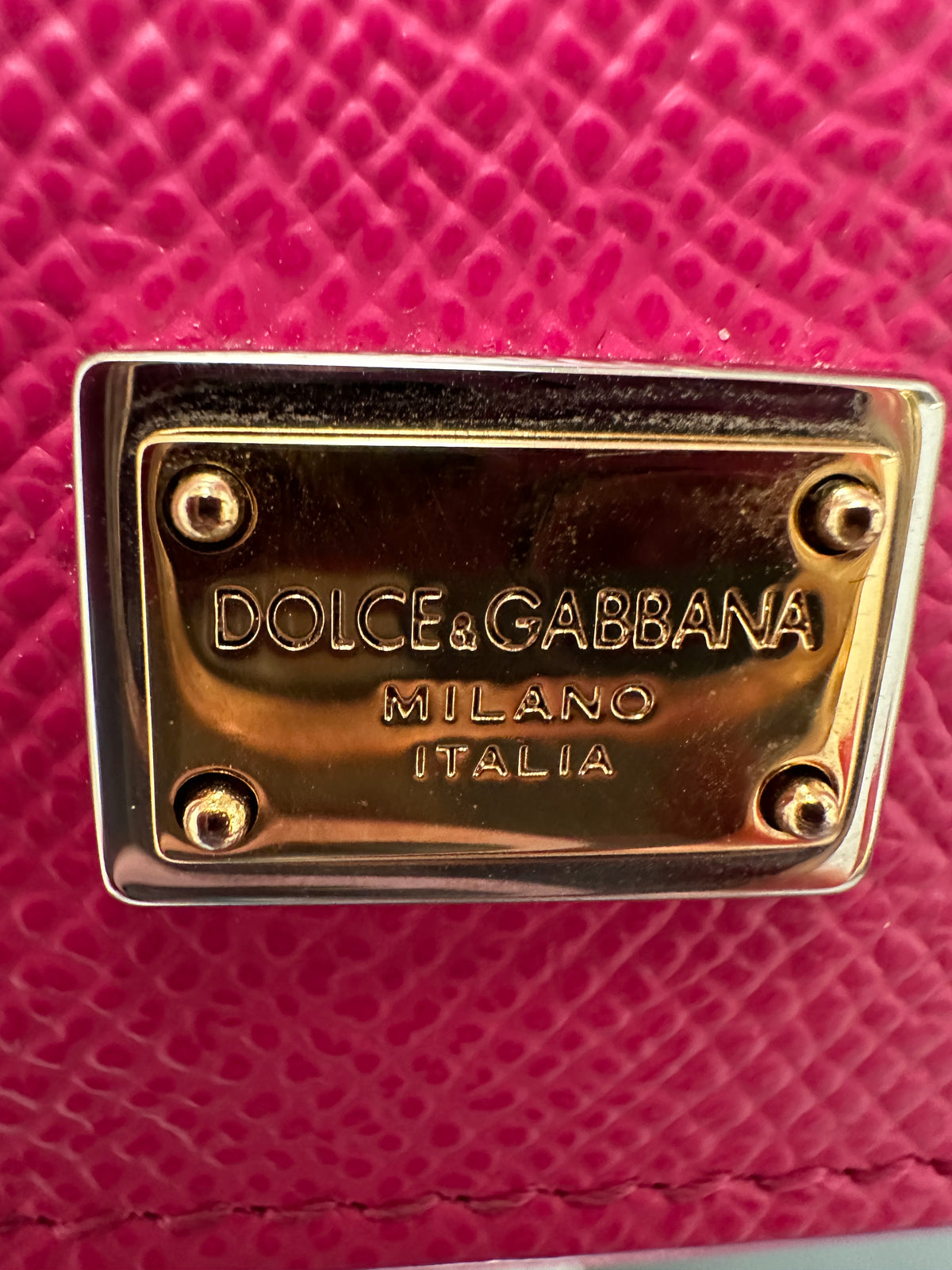 Dolce & Gabbana medium pink Sicily