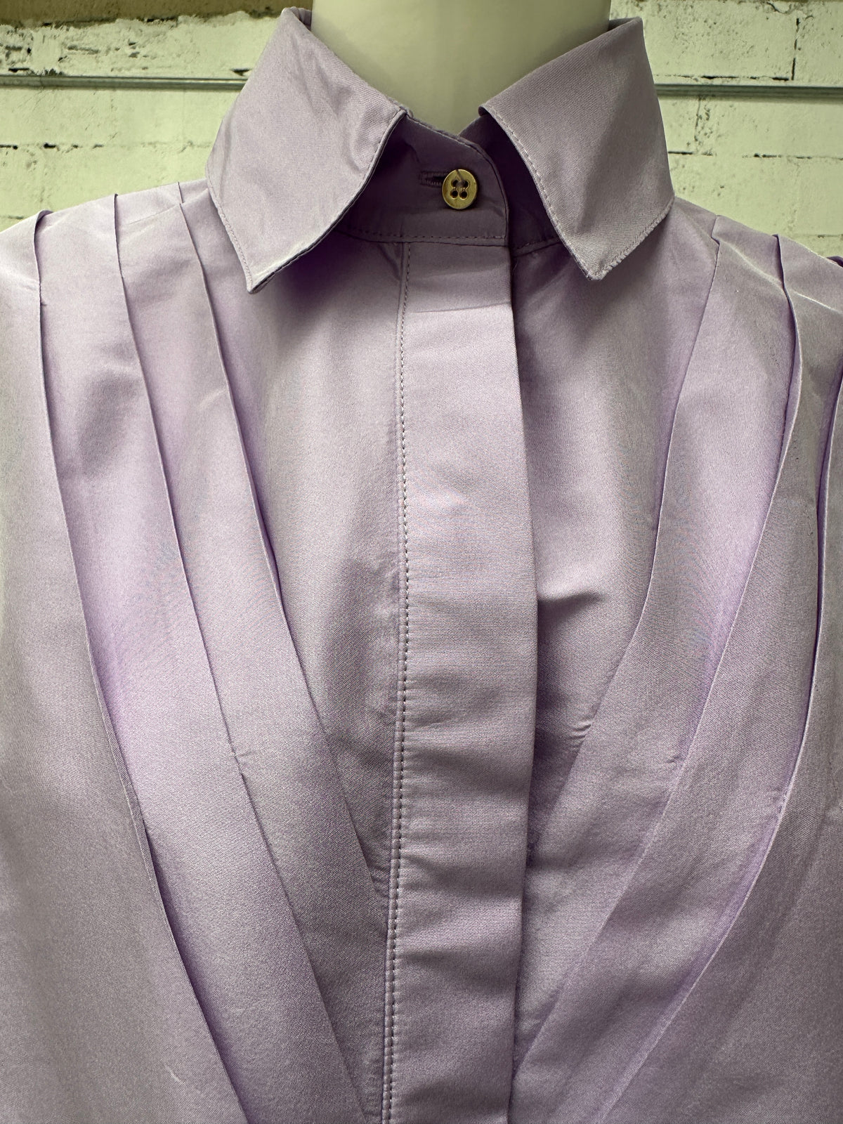 Hanane Hotait X Soraya Bakhtiar purple Mia blouse - size 38