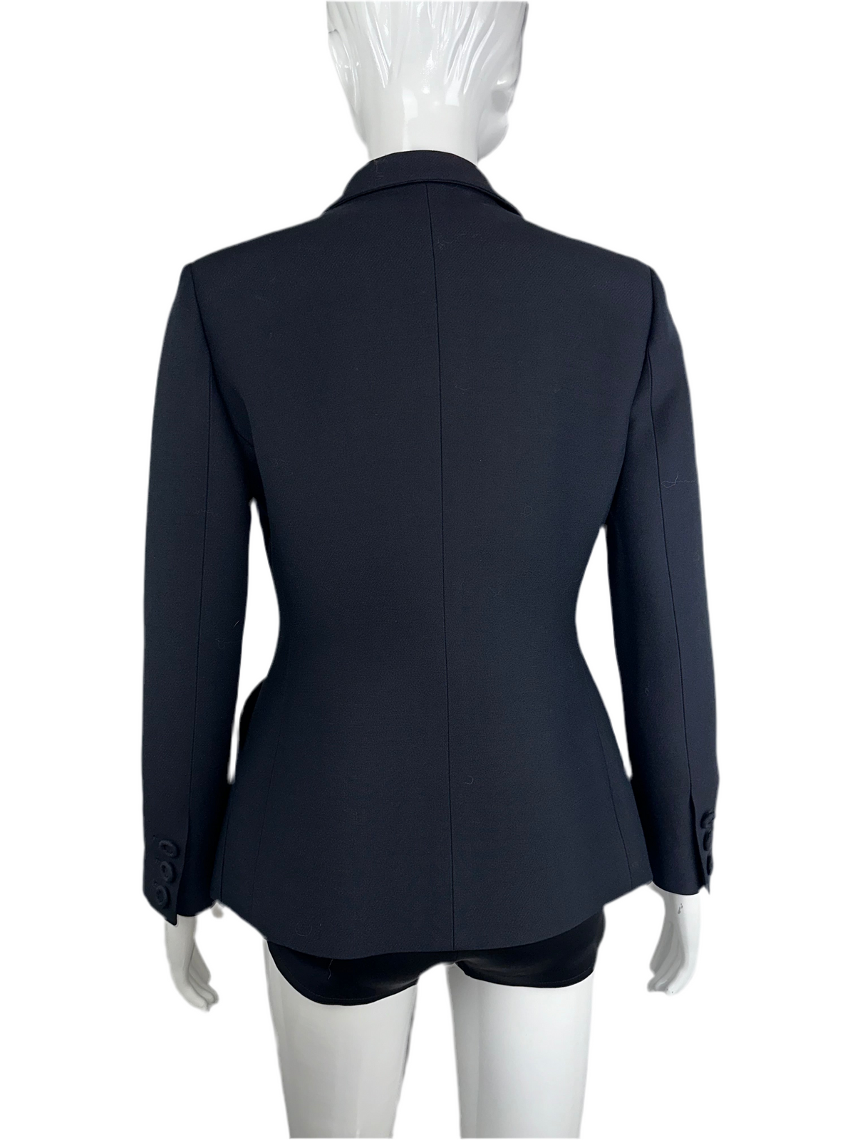 Dior black bar jacket - size 36