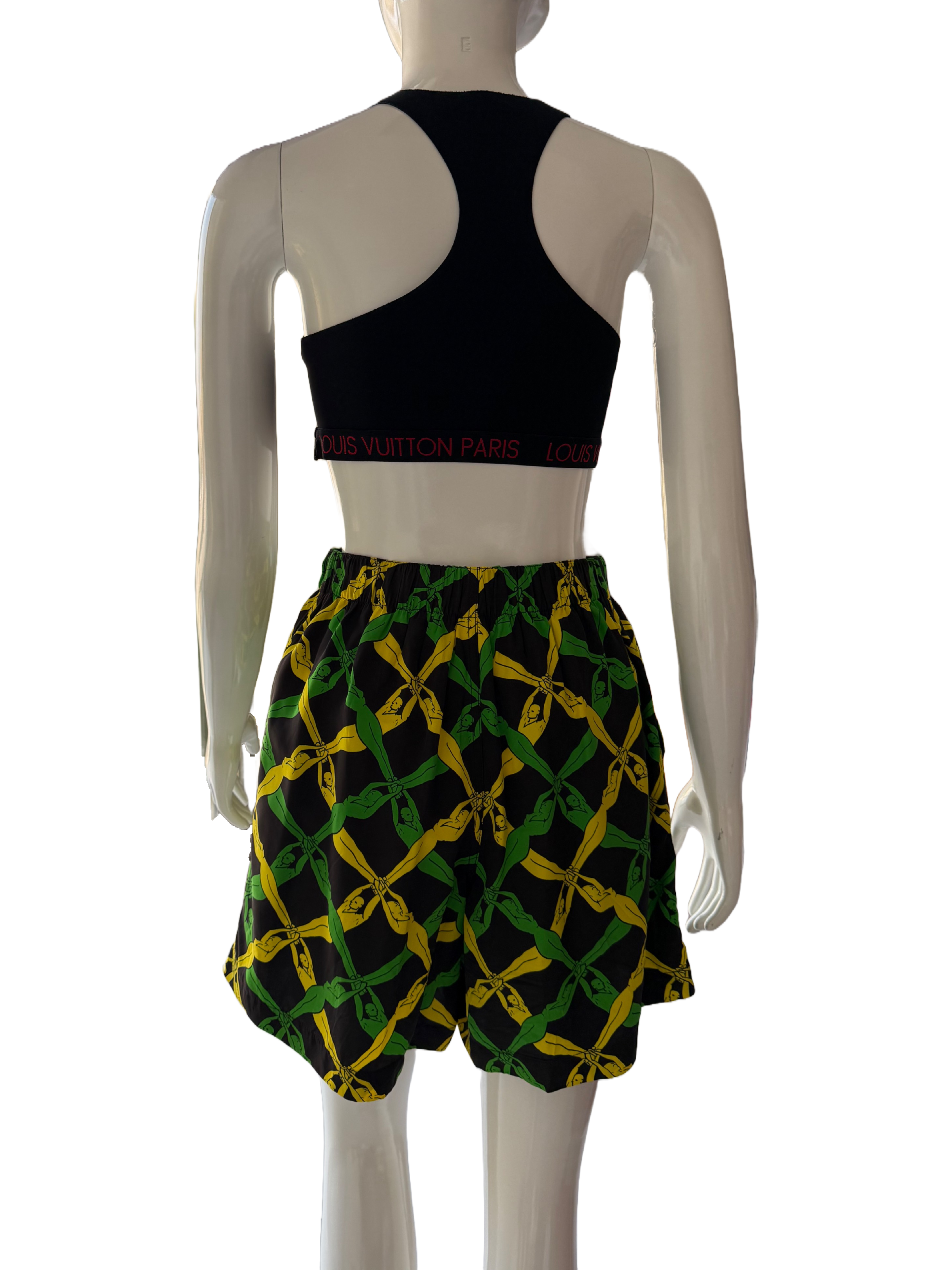 Bottega Veneta fantasia print short - size 34