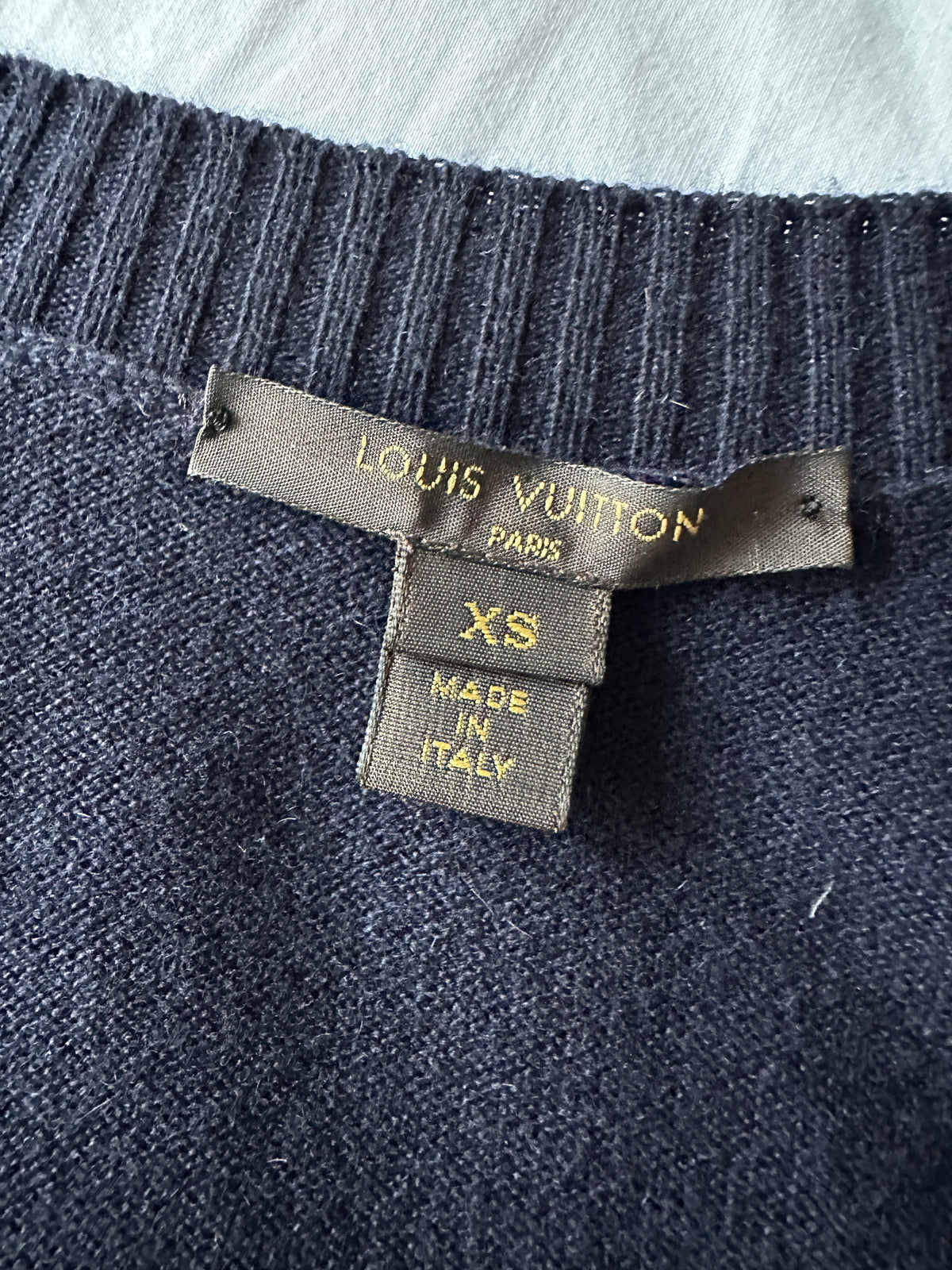 Louis Vuitton asymmetric cardigan - size 34