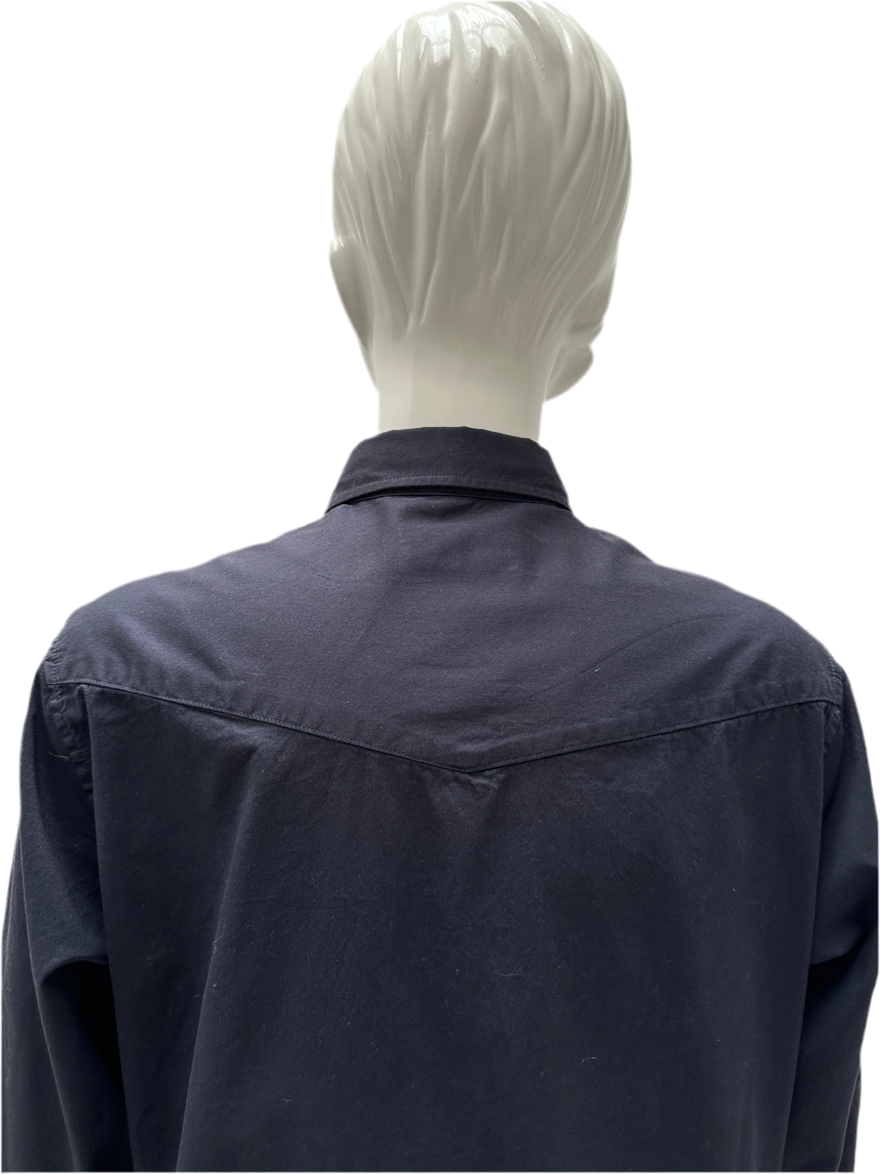 Officine Generale navy blue shirt - size 36