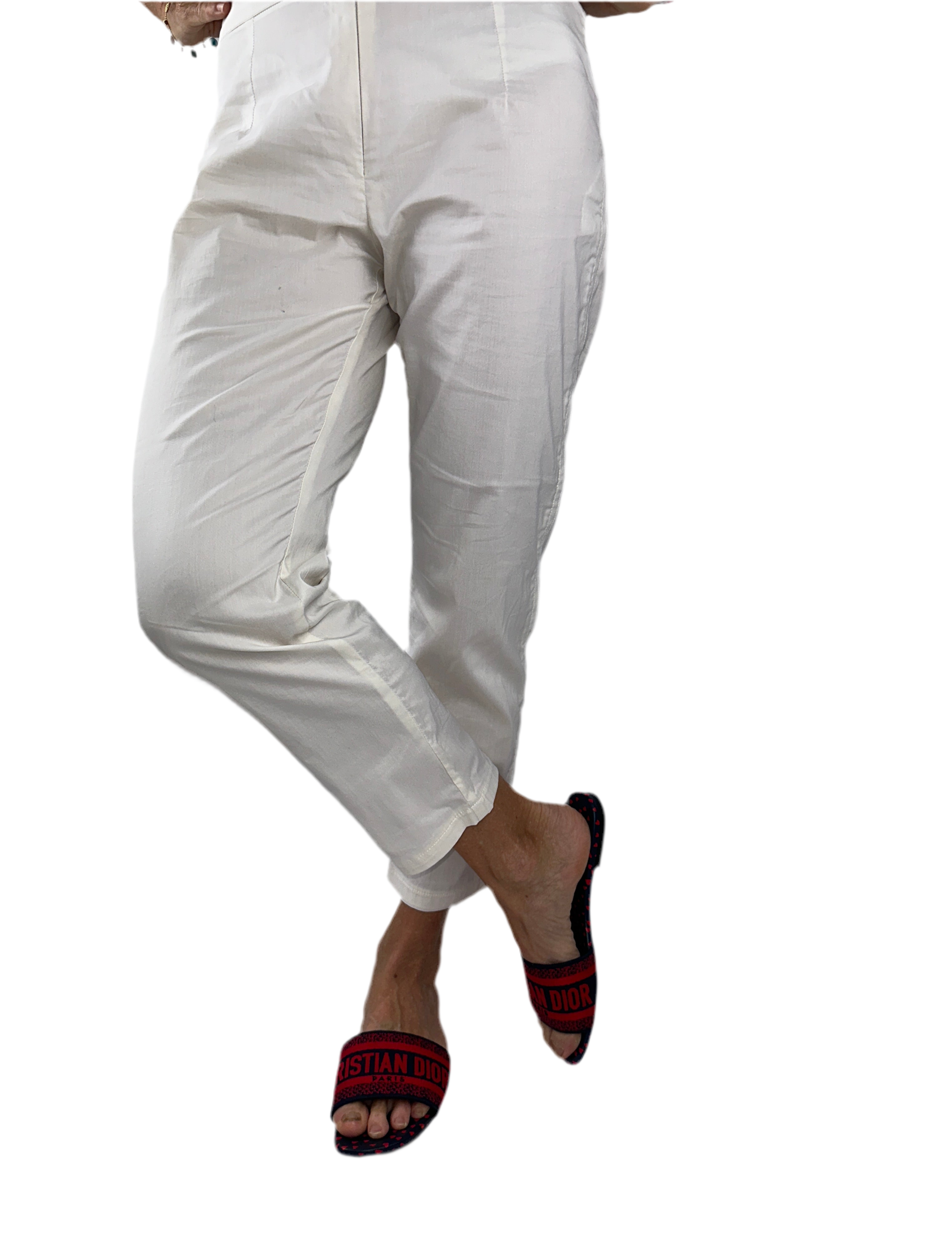 Dior canvas embroidered I love Paris Dway mules - size 36