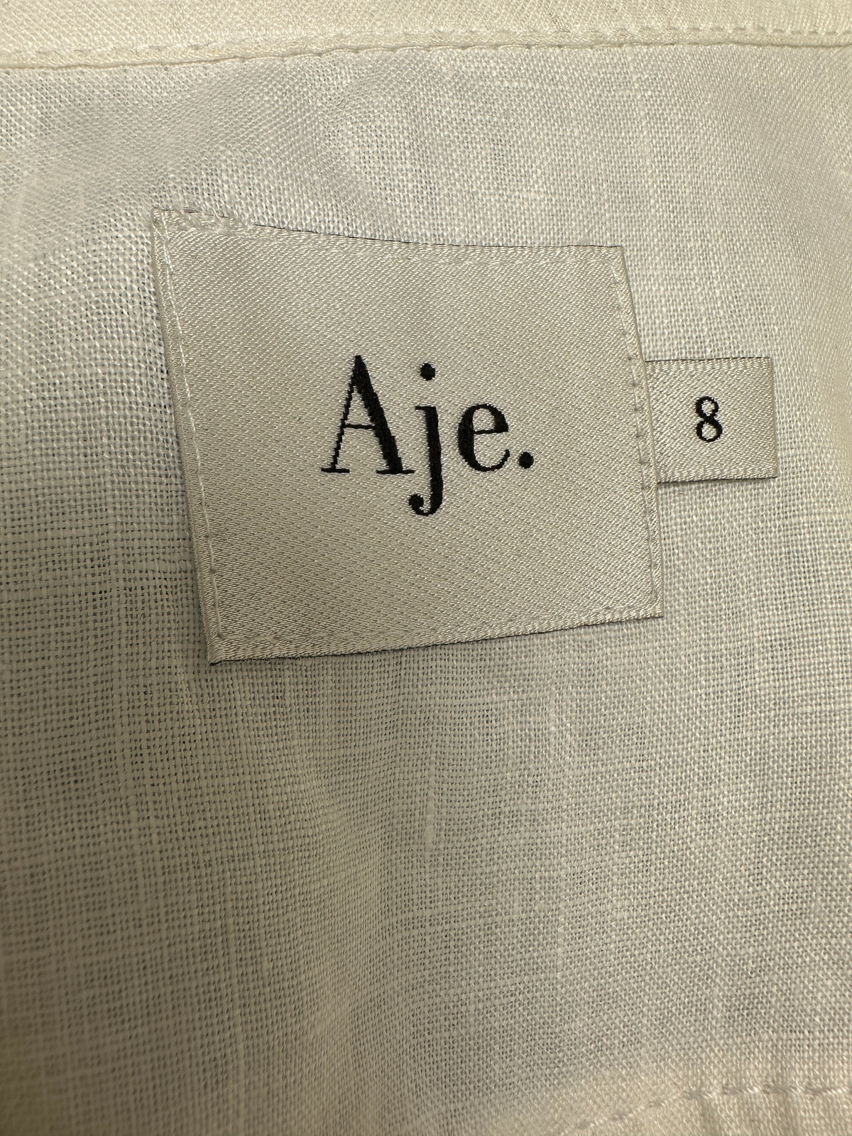 AJE lotus shirt minidress - size 36