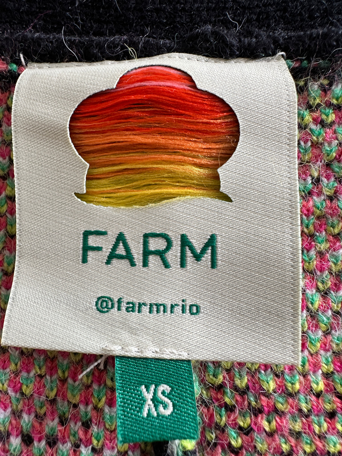 Farm rio mushroom cardigan - size 34