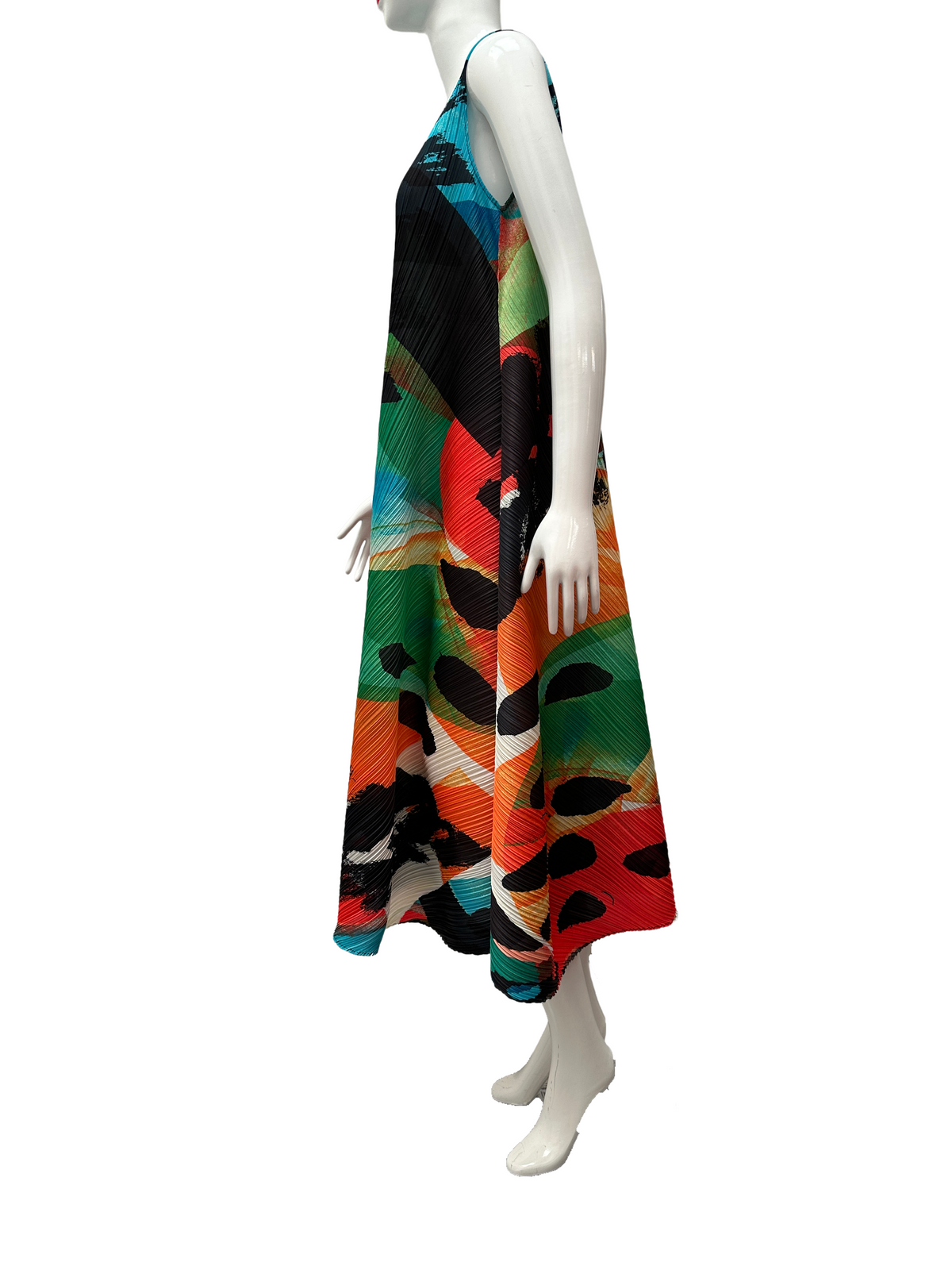Pleats Please long flowing dress - size 38