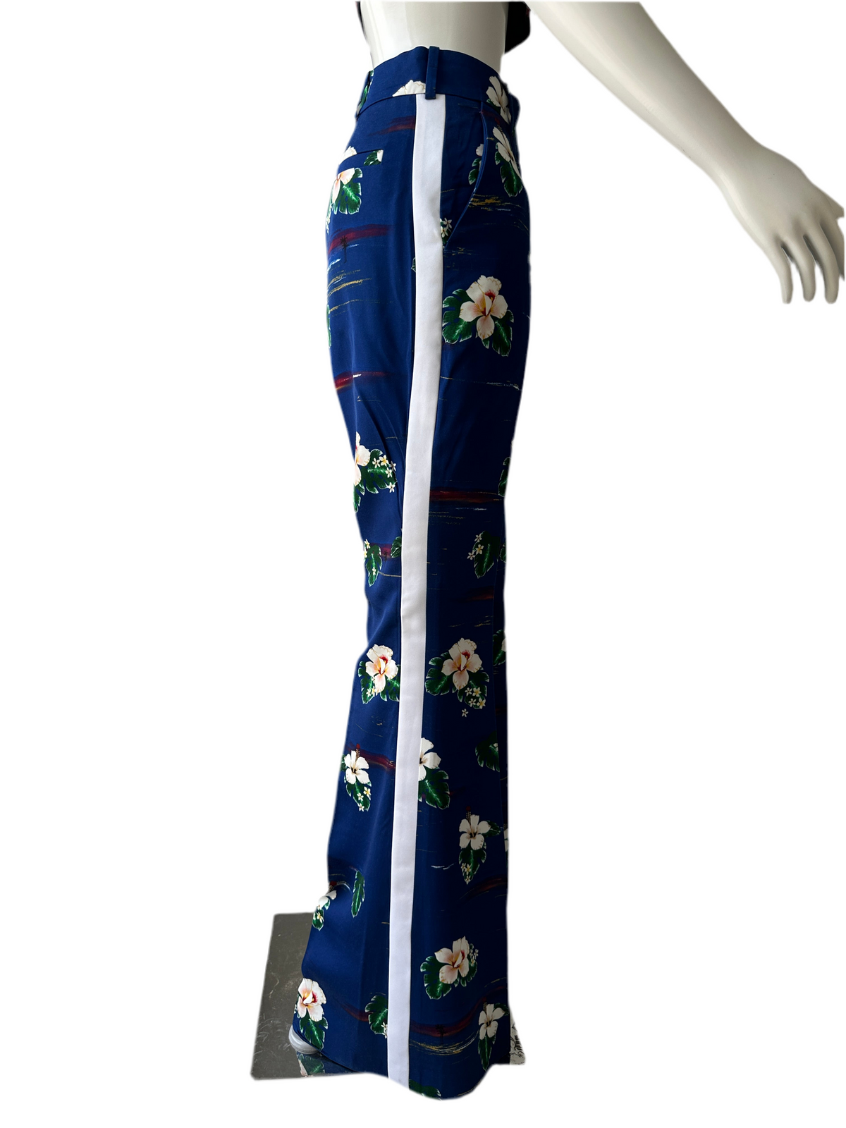 Racil Pant Floral printer wide leg - size 36