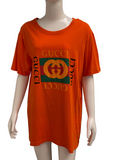 Gucci vintage-style t-shirt orange - size S