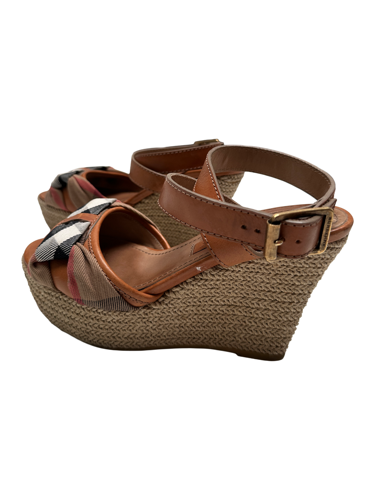 Burberry Donegall espadrille - size 38