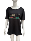 Gucci black vintage logo t-shirt - size S